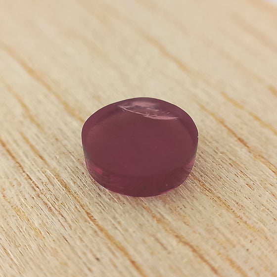 1.93ct Purple Violet Oval Flat Cut