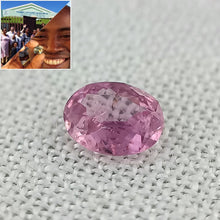  0.33ct Pink Sapphire Oval Cut