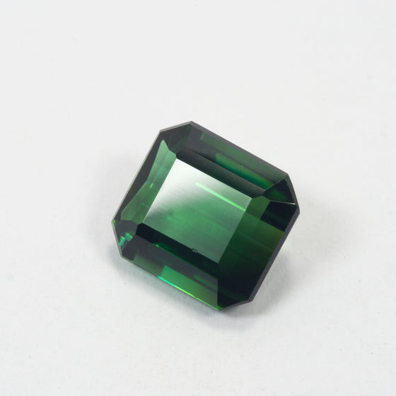 4.12ct Green Tourmaline Emerald Cut