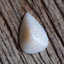  29.9ct Pear-shaped White Opal