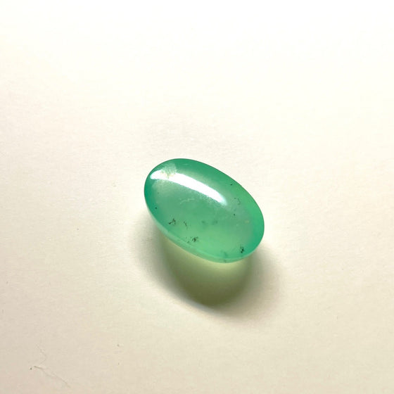 17.25ct TW QLD Chrysoprase Oval Cabochon