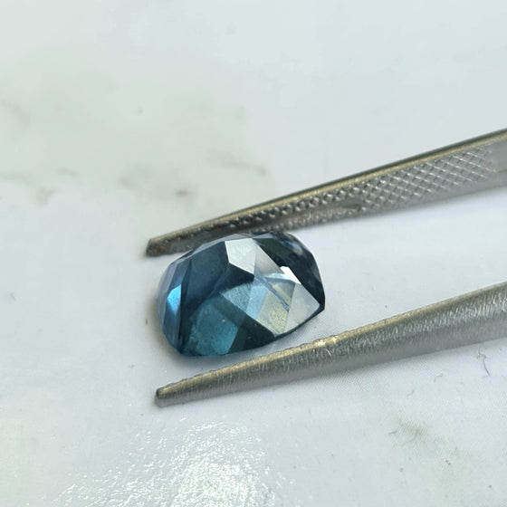 2.86ct Santa Maria Aquamarine Cushion Cut