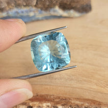  15.21ct Aquamarine Cushion Cut