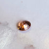 1.00ct Peach Orange Unheated Oval Sapphire