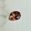 1.19ct Orange Brown Unheated Oval Cut Sapphire