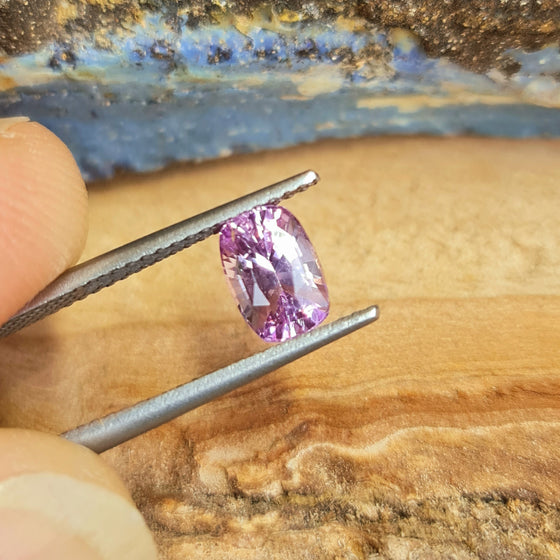 1.18ct Pink Cushion Cut Sapphire