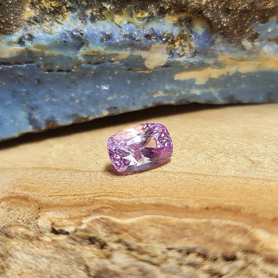 1.18ct Pink Cushion Cut Sapphire