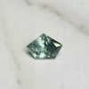 1.16ct Blue Green Shield Cut Australian Sapphire
