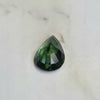 1.51ct Dark Blue Green Pear Cut Australian Sapphire