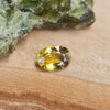 1.10ct Yellow Oval Cut Australian Sapphire