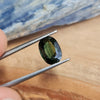 1.92ct Dark Green Oval Cut Australian Sapphire