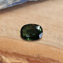  1.92ct Dark Green Oval Cut Australian Sapphire