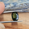 1.92ct Dark Green Oval Cut Australian Sapphire