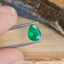  1.06ct Pear Cut Zambian Emerald