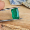 3.23ct Emerald Cut Zambian Emerald