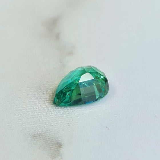 1.19ct Pear Cut Zambian Emerald