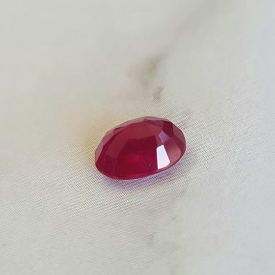 1.03ct Oval Cut Ruby