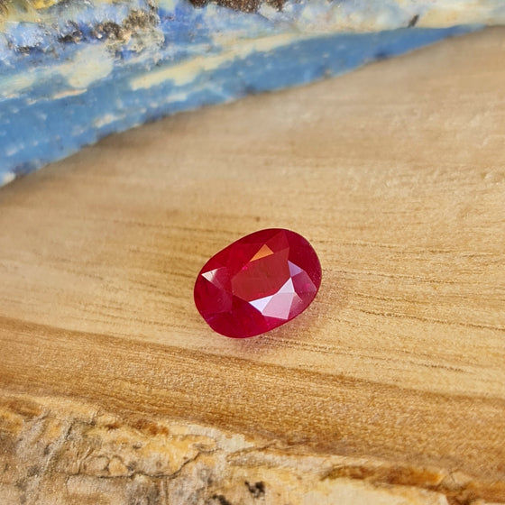 1.03ct Oval Cut Ruby