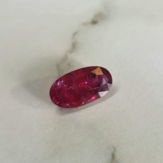 1.30ct Oval Cut Ruby