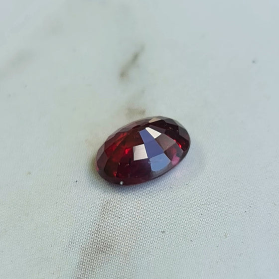 1.20ct Oval Cut Ruby