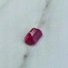 0.87ct Emerald Cut Ruby