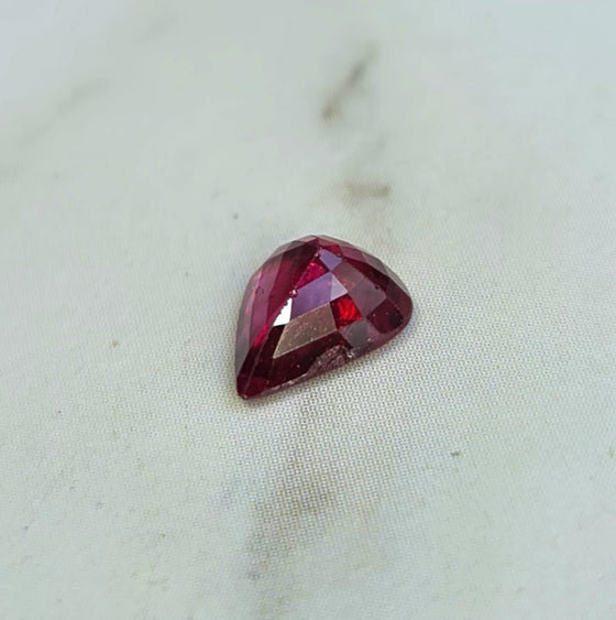 0.73ct Pear Cut Ruby