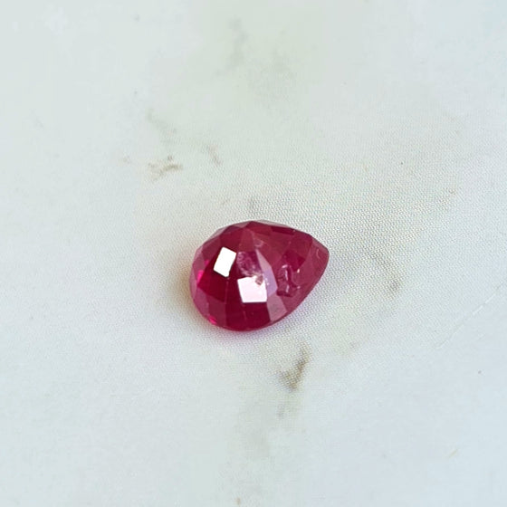 1.16ct Pear Cut Ruby