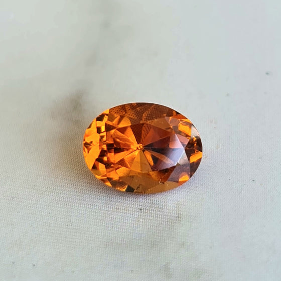 1.50ct Oval Cut Spessartite Garnet