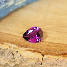  1.01ct Pear Cut Rhodolite Garnet