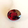 6.55ct Oval Cut Red Garnet