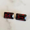 6.55ct Oval Cut Red Garnet