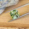 3.14ct Light Green Ascher Cut Tourmaline