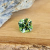 3.14ct Light Green Ascher Cut Tourmaline