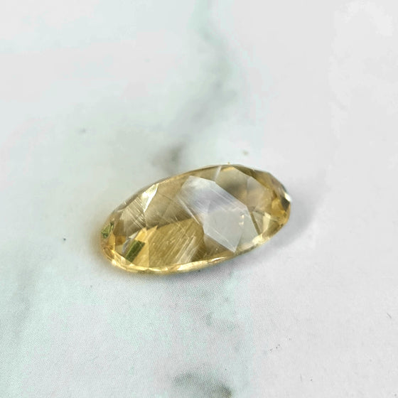 5.45ct Yellow Oval Cut Danburite