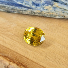  5.17ct Yellow Zircon Oval Cut