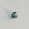 1.35ct Teal Blue Green Unheated Sissor Cut Sapphire