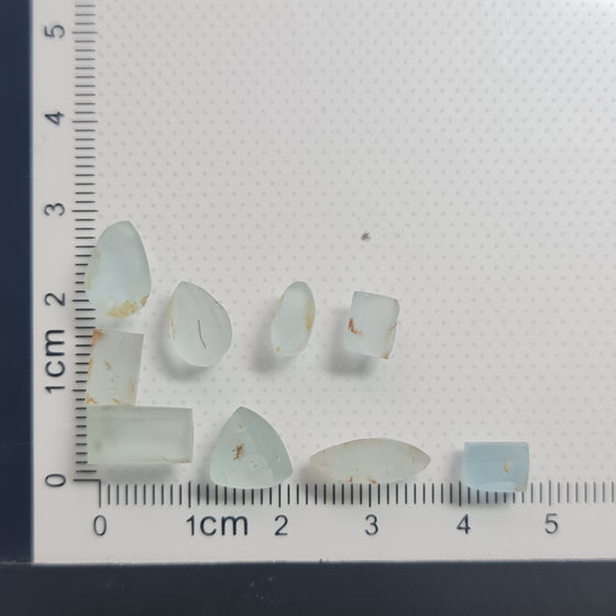 20.86ct Preformed Aquamarine Parcel