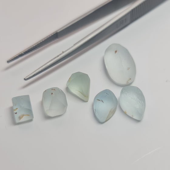 20.16ct Preformed Aquamarine and Mixed Beryl Parcel