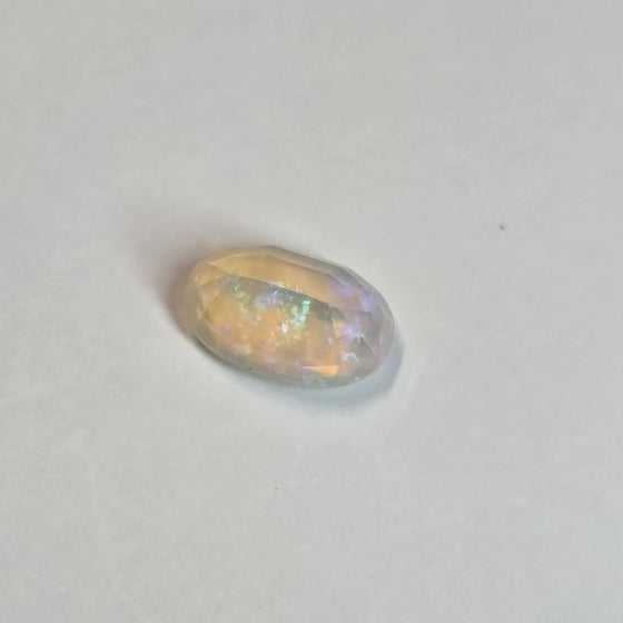 1.87ct Oval Cut Faceted Australian Opal