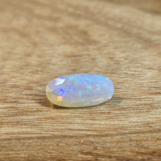 1.70ct Oval Cut Faceted Australian Opal