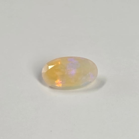 1.68ct Oval Cut Faceted Australian Opal