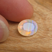  2.45ct Oval Cut Faceted Australian Opal