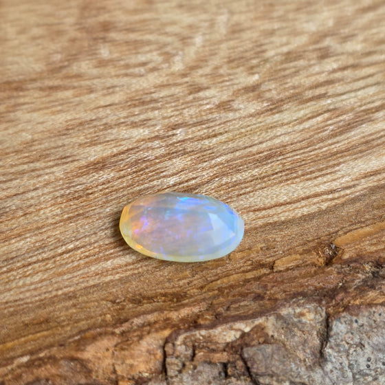 1.07ct Oval Cut Faceted Australian Opal