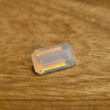 2.10 Emerald Cut Faceted Australian Opal
