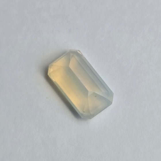 2.10 Emerald Cut Faceted Australian Opal