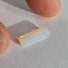 1.68ct Emerald Cut Faceted Australian Opal
