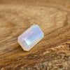 2.65ct Emerald Cut Faceted Australian Opal