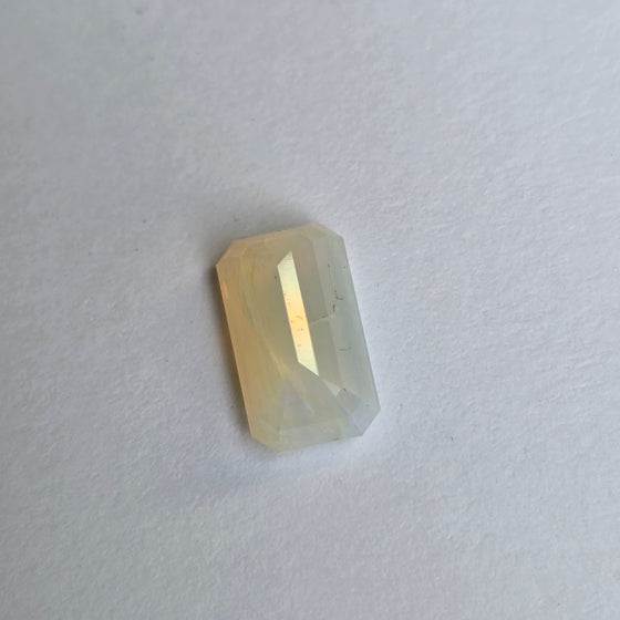 2.65ct Emerald Cut Faceted Australian Opal