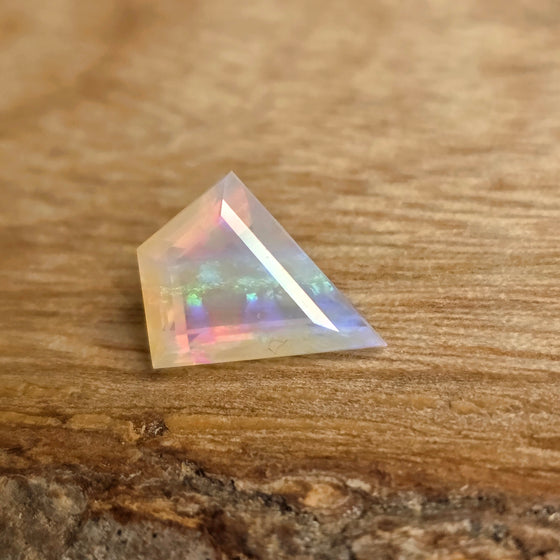 2.72ct Kite Cut Faceted Australian Opal