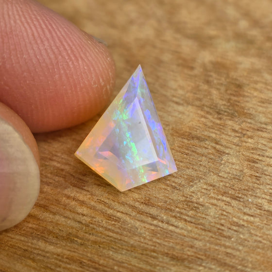 2.72ct Kite Cut Faceted Australian Opal